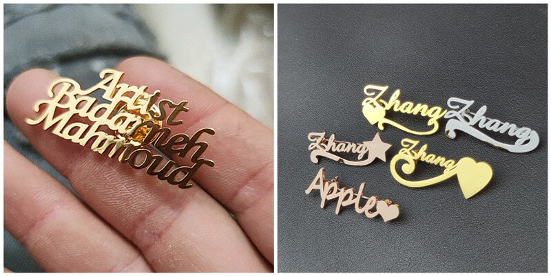 custom made message pins for events no minimum customized name brooch for men bulk manufacturer